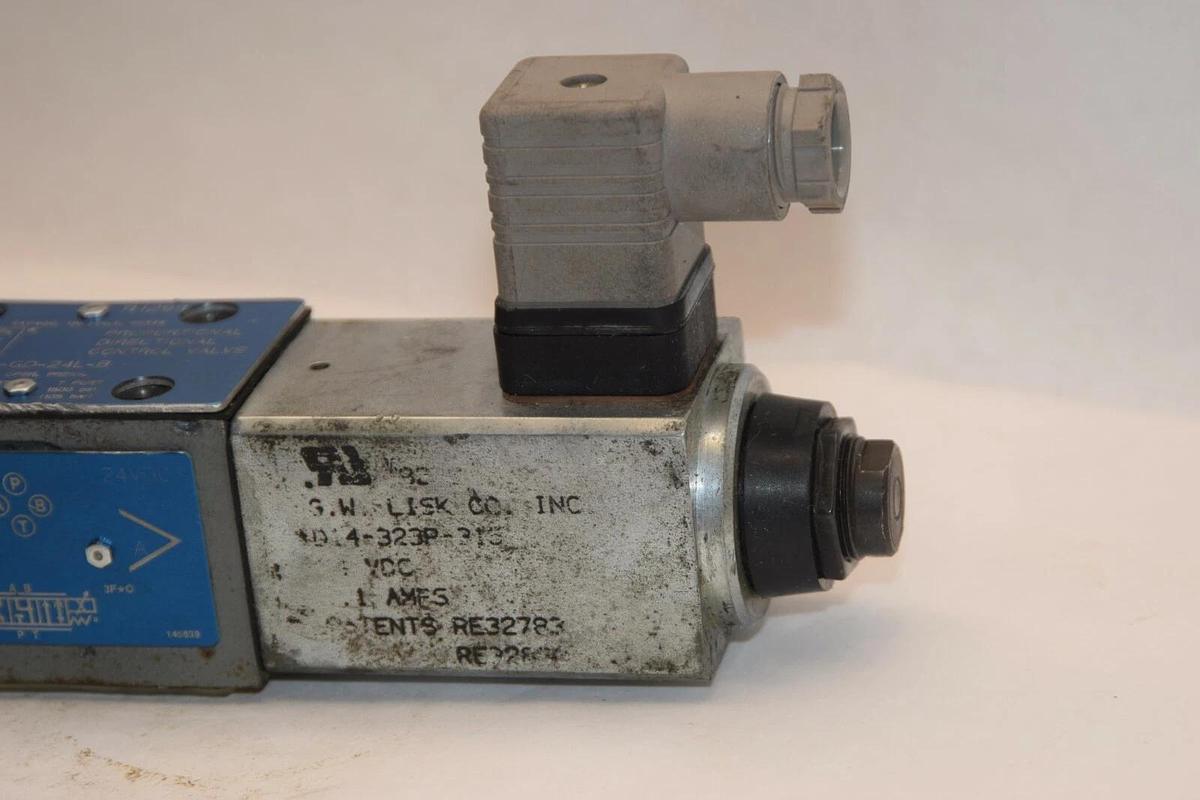 Used CONTINENTAL HYDRAULICS ED03M-3F10-GD-24L-B Directional Control Valve