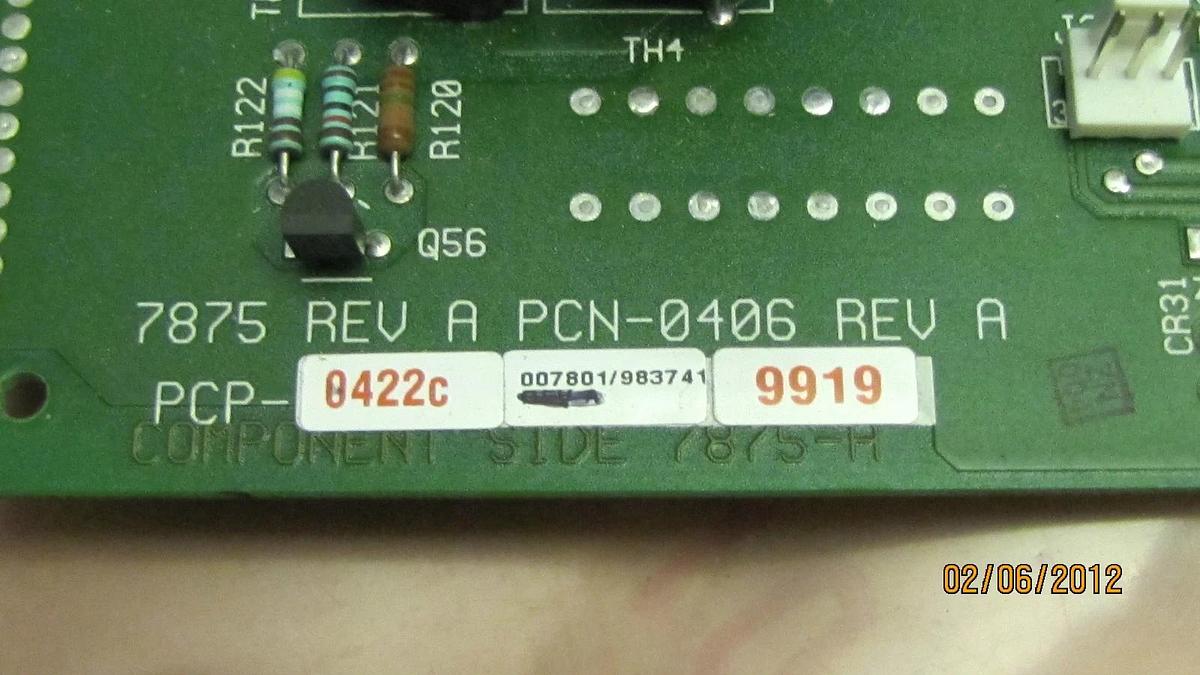 Used BEST POWER CIRCUIT BOARD CARD PCP-0422C PCP 0422C PCP0422C 7875 REV A PCN-0406