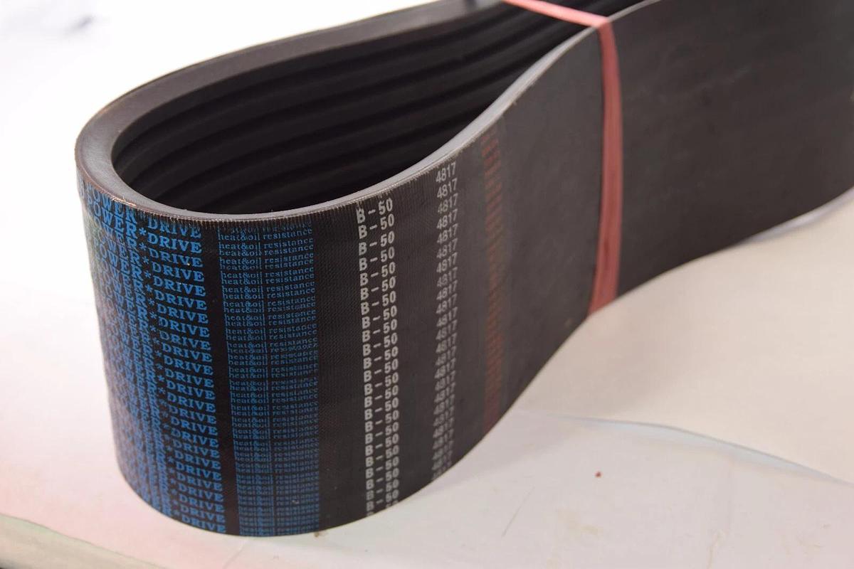 (NEW) D&D POWER DRIVE B-50 9 Rib 9/B-50 4817 Banded V-Belt