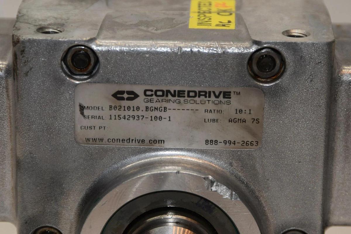 (NEW) CONEDRIVE B021010.BGNGB 0:1 3/4" Shaft Gear Box / Speed Reducer