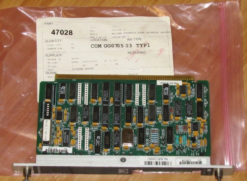 Unico Encoder Interface 4000 308228 REV 11 NUM03880 (New)