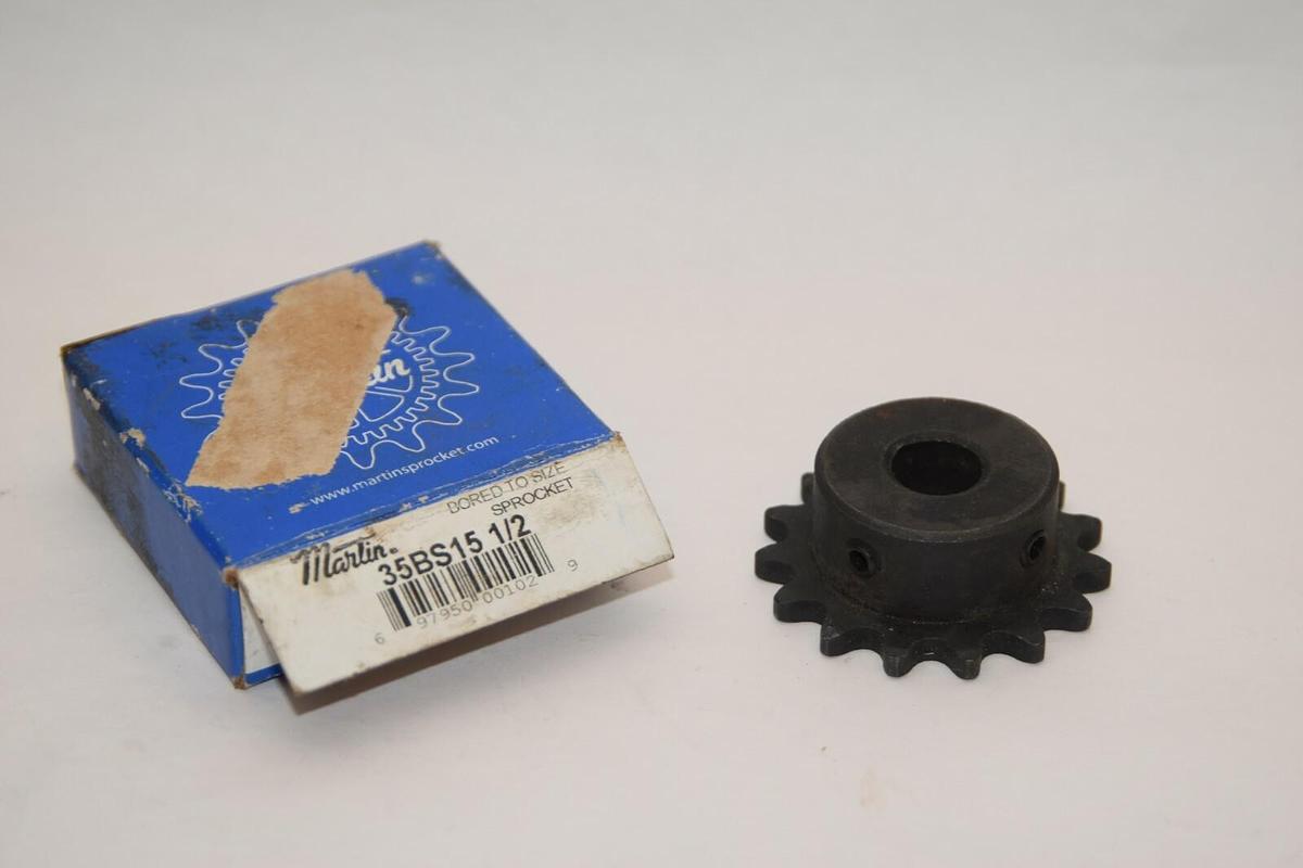 (NEW) MARTIN 35BS15 1/2 15 Teeth 1/2" Bore Sprocket