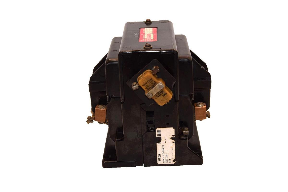 Used Ward Leonard Electric 5003-3001-11 , 5003300111 Size 3 110/120V Coil Contactor