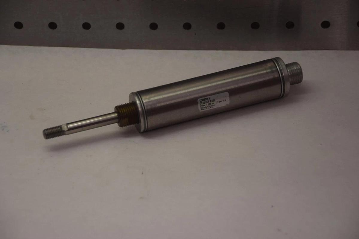 PARKER CD466798 A 250psi 1.5" STROKE 5/16" BORE SPRING ACTION CYLINDER NEW