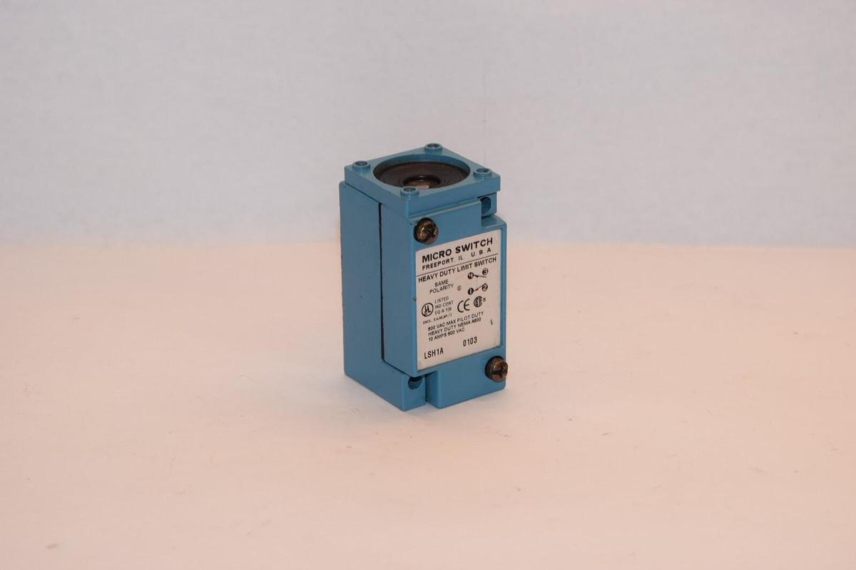 Used MICRO SWITCH LSH1A 10A 600Vac Heavy Duty Limit Switch