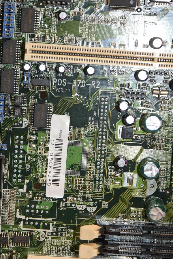 Used Allen Bradley VersaView 1500 computer Motherboard POS-370-R2 ver:2.1  P0S-370-R2