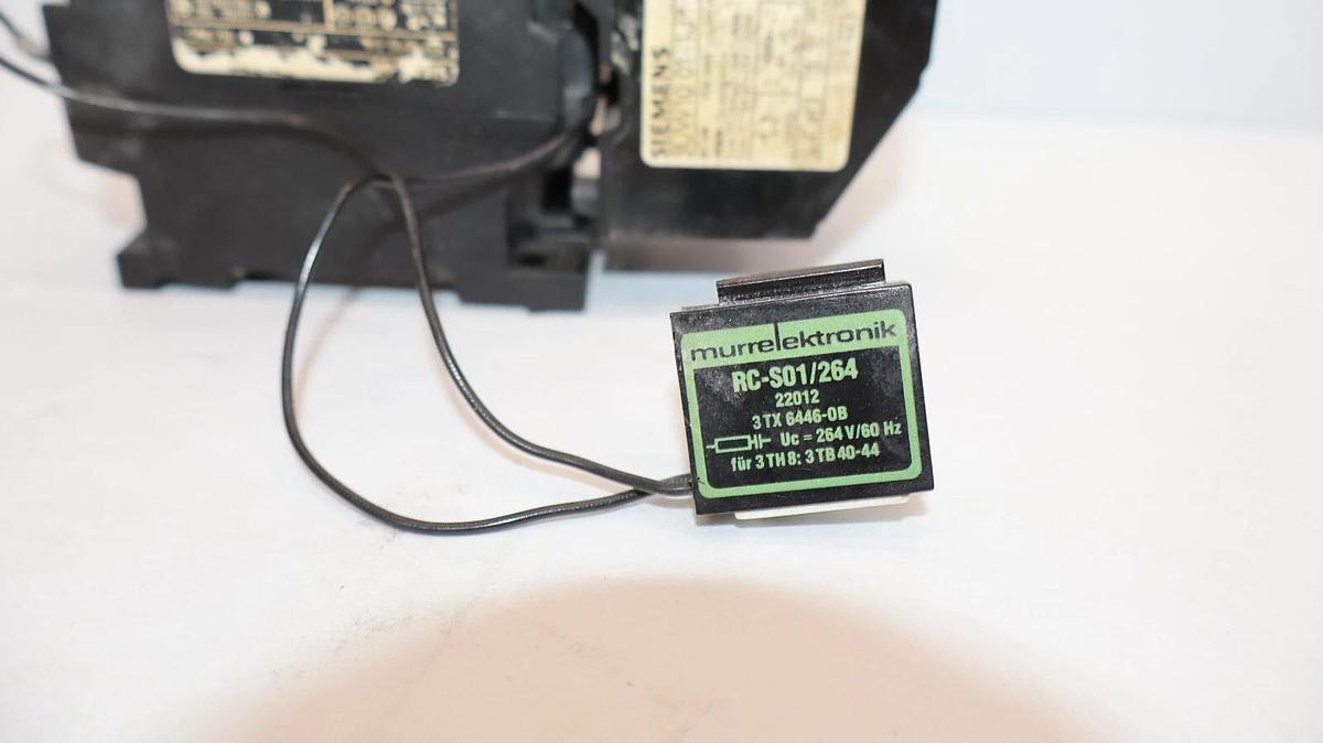 Used SIEMENS 3TF4010-0A Contactor With 3UW1001-1J Overload Relay