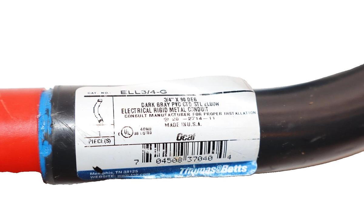 Thomas & Betts Ocal ELL3/4-G 3/4" x 90° Rigid Conduit Elbow Fitting (New)