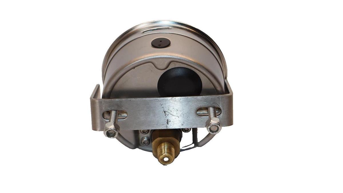 NOSHOK Back Connection Gauge 0-5000psi Liquid Filled 1/4 NPT 344.7 Bar (NEW)