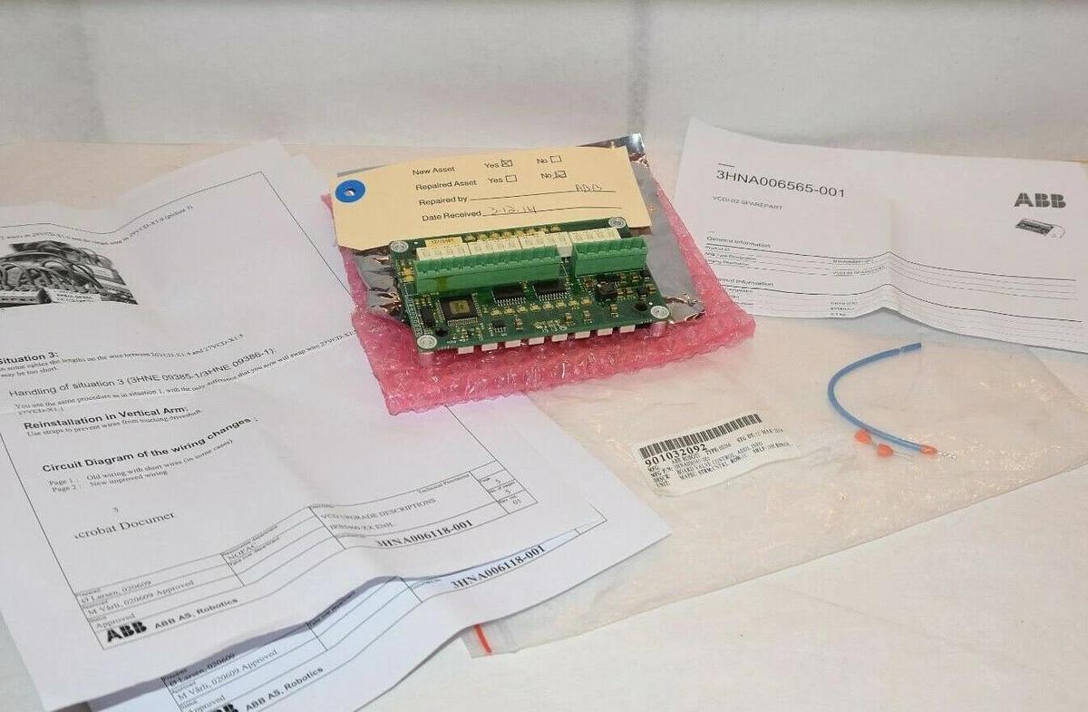 ABB VCD-02  3HNA006565-001 VCD upgrade 13270591 3HA003882-001/02 977589 13220051