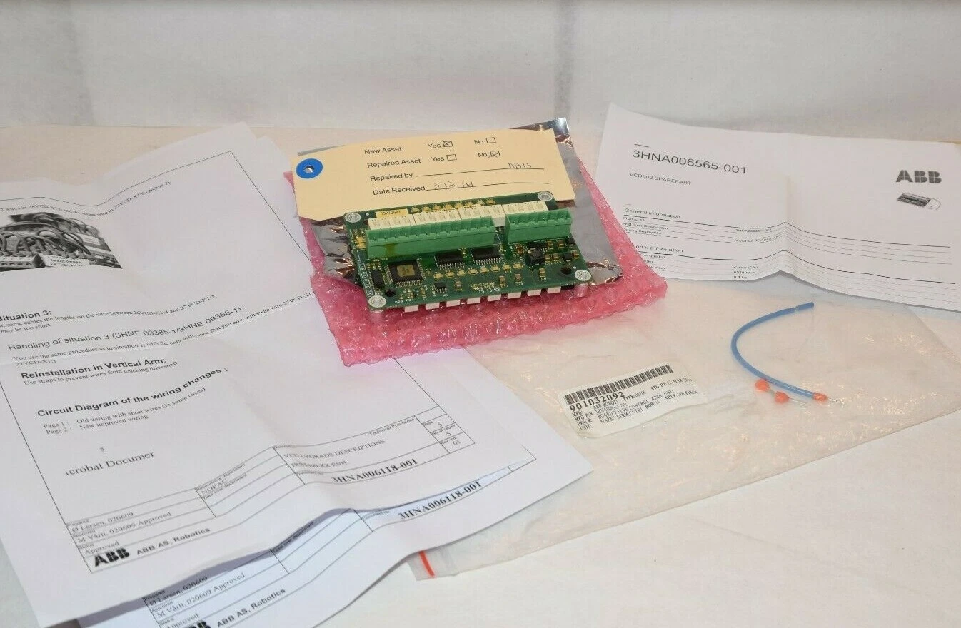 ABB VCD-02 3HNA006565-001 VCD upgrade 13270591 3HA003882-001/02 977589 13220051