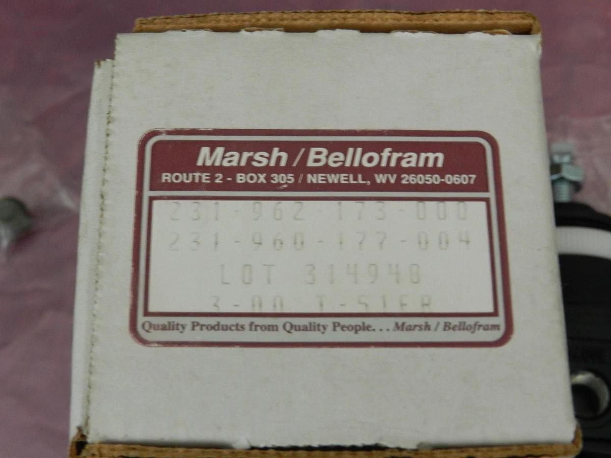 MARSH BELLOFRAM 231-962-173-000 231 962 173 000 231962173000 TYPE 51 51FR  NEW