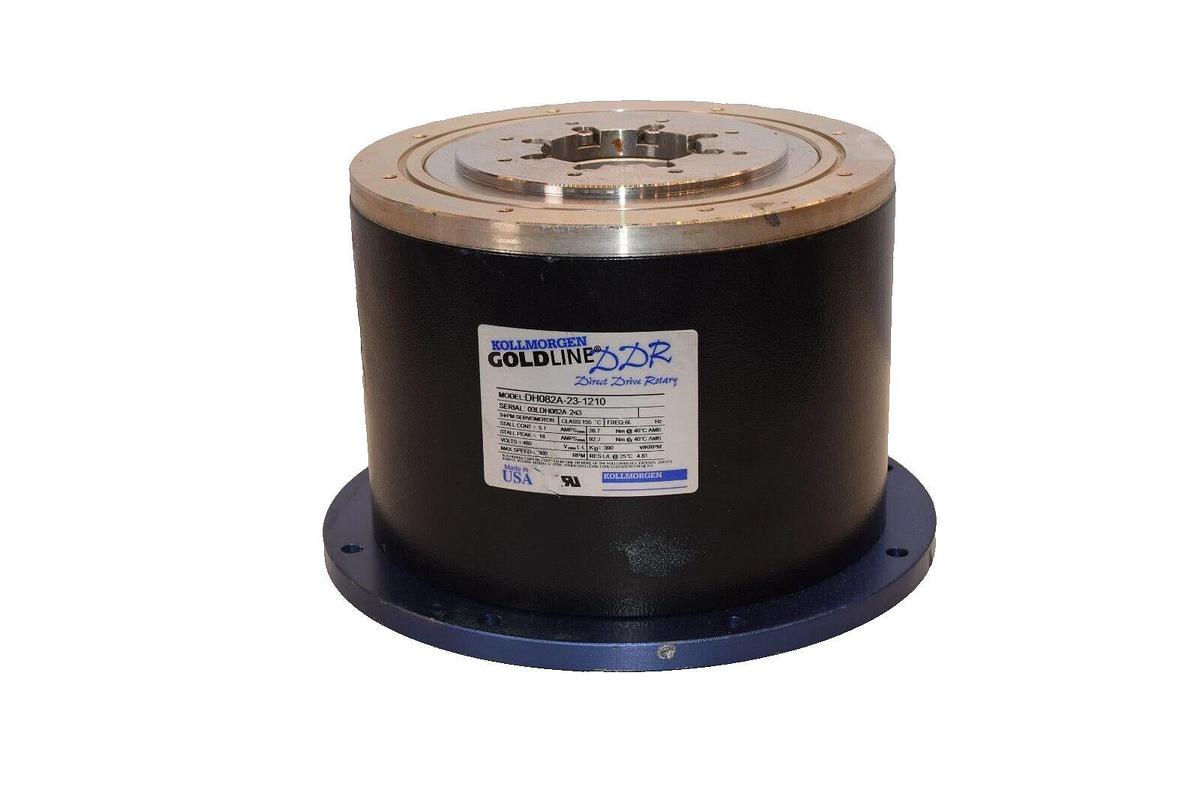 Used KOLLMORGREN DH082A-23-1210 300rpm Goldline DDR Direct Drive Rotary Servo Motor