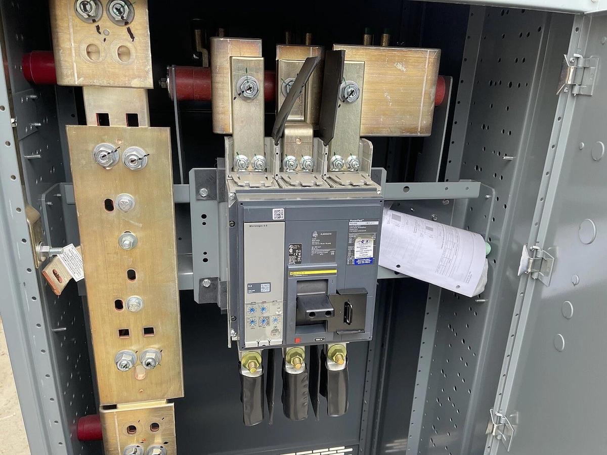 Used Square D 600 Amp QED 2 Switch Gear L88792208 PowerPact PGF36060CU33AAAYP 600A