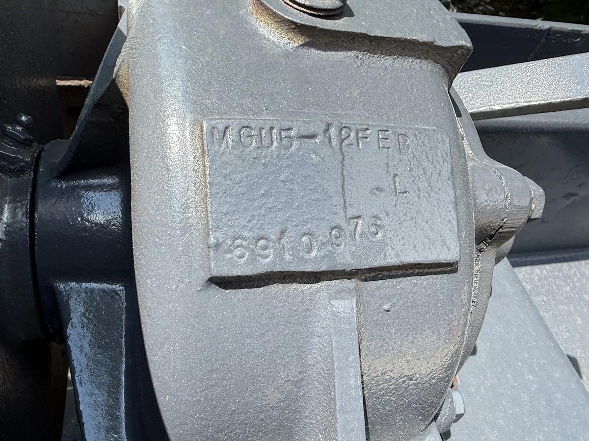 Refurbished Braden Winch mgu5-12F EB L 6910976  Low Mount Worm Gear Recovery Winch MGU5-12F