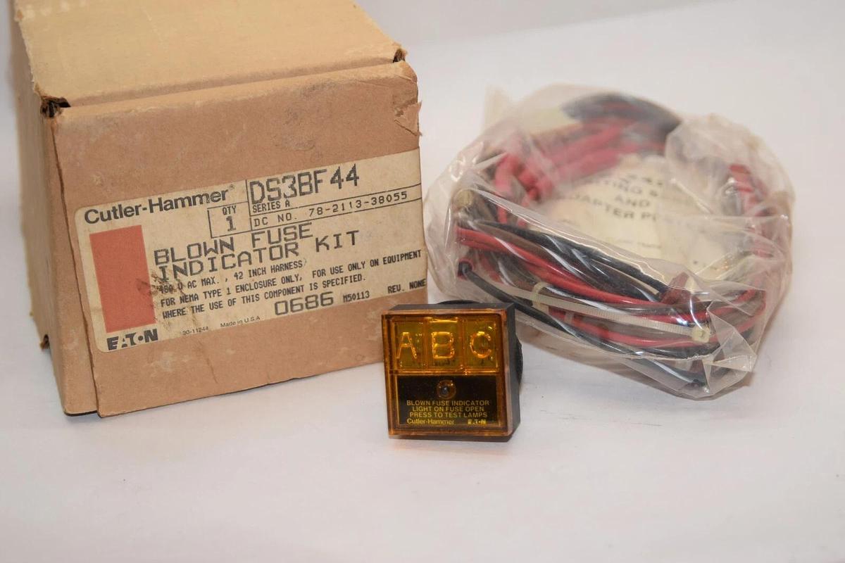 (NEW) CUTLER HAMMER DS3BF44 Series A Blown Fuse Indicator Kit