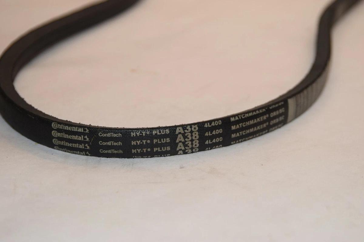 (NEW - Lot of 3) CONTINENTAL A38 4L400 ContiTech HY-T Plus V-Belt