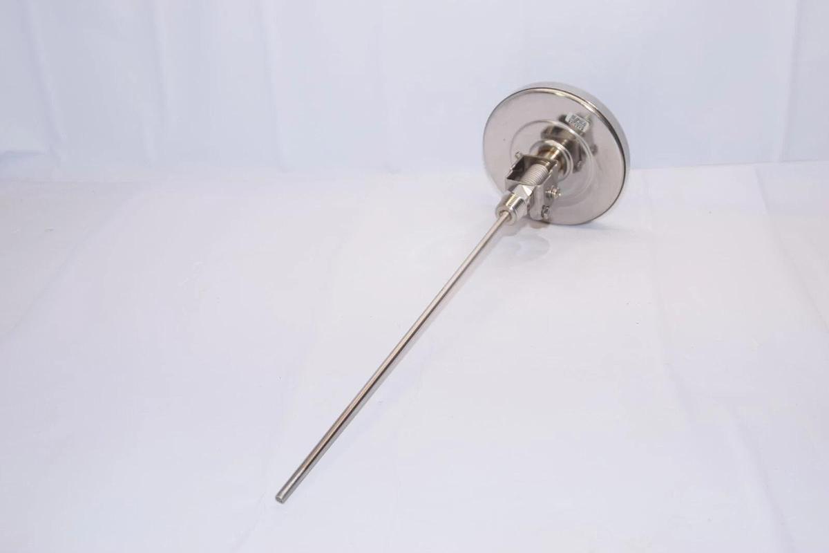 (NEW) REOTEMP 50-400 F 5" Face 3/4" Npt Conn 12" Stem BI-Metal Thermometer