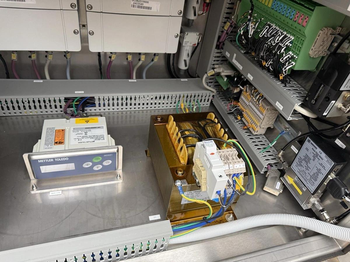 Used GE Healthcare UniFlux Cabinet 10 Tangential Flow Filtration System 2011