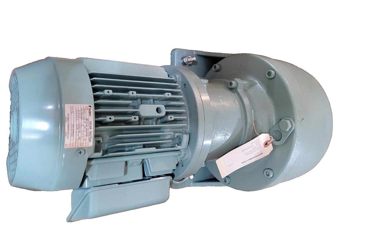 Tsubaki Emerson Gear Motor GMTA150-50L60CB GMTA150L60CB 3ph 1.5kW 1:60 220v NEW