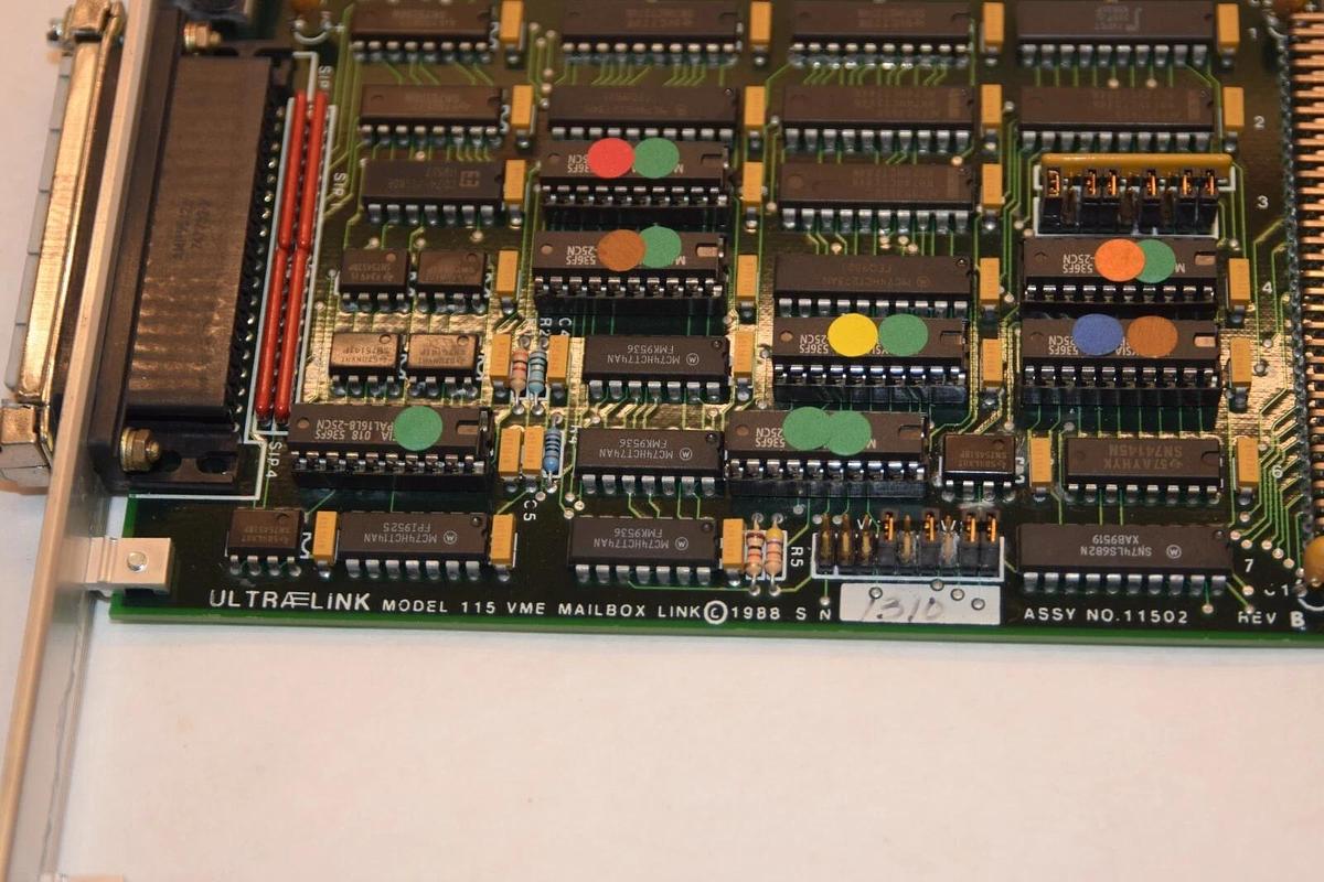 Used ULTRALINK Plc card 115 VME Mailbox link 11502  115VME Board