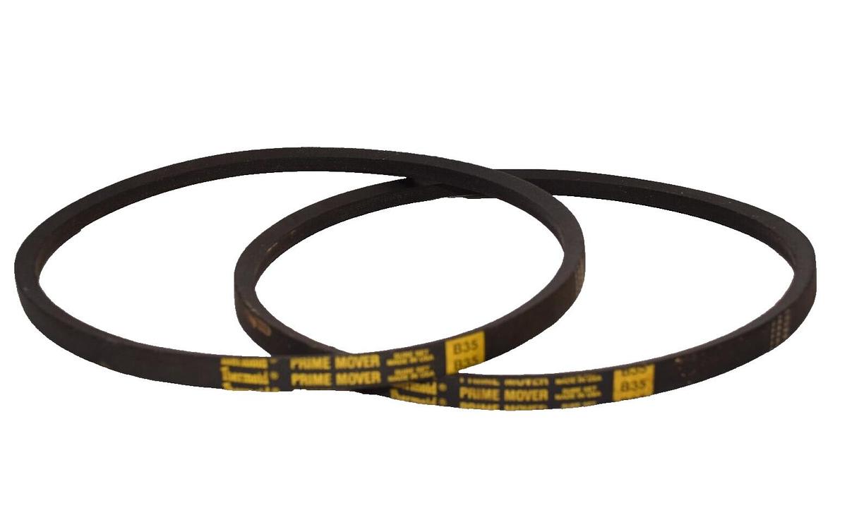 Used (NEW- Lot of 2) THERMOID B35 , B-35 , B 35 Prime Mover Sure Set V-Belt USA