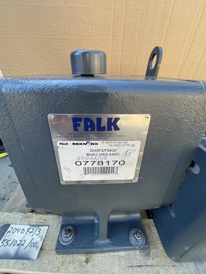 FALK RK2040F2A, Ratio 9.158  RK2040Fz2A 106121-C UltraMax Gear Drive (New)