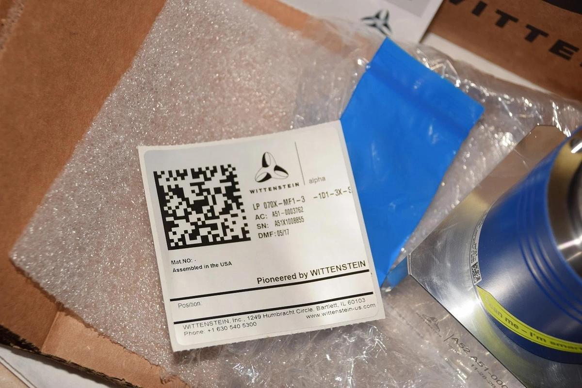 (New) Wittenstein Planetary Gearhead  LP 070X-MF1-3-1D1-3X-SPE   A52 A51-0003765