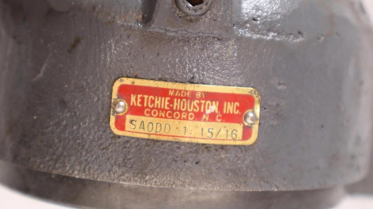 KETCHIE HOUSTON SA0DD 1 15/16 1-15/16" Bore Pillow Block Bearing Housing *NOS*