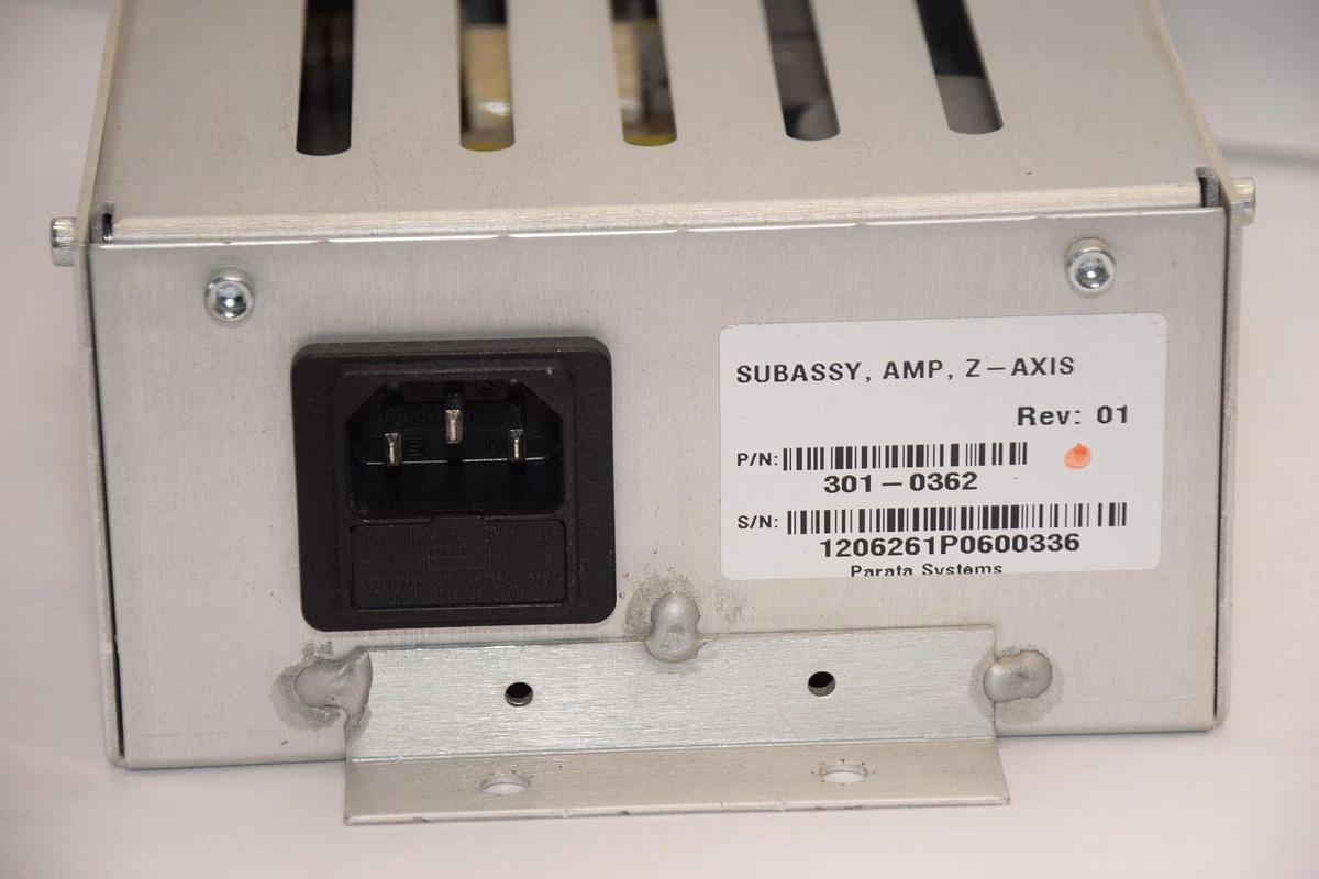 Used PARATA SYSTEMS 301-0362 3010362 Amplifier