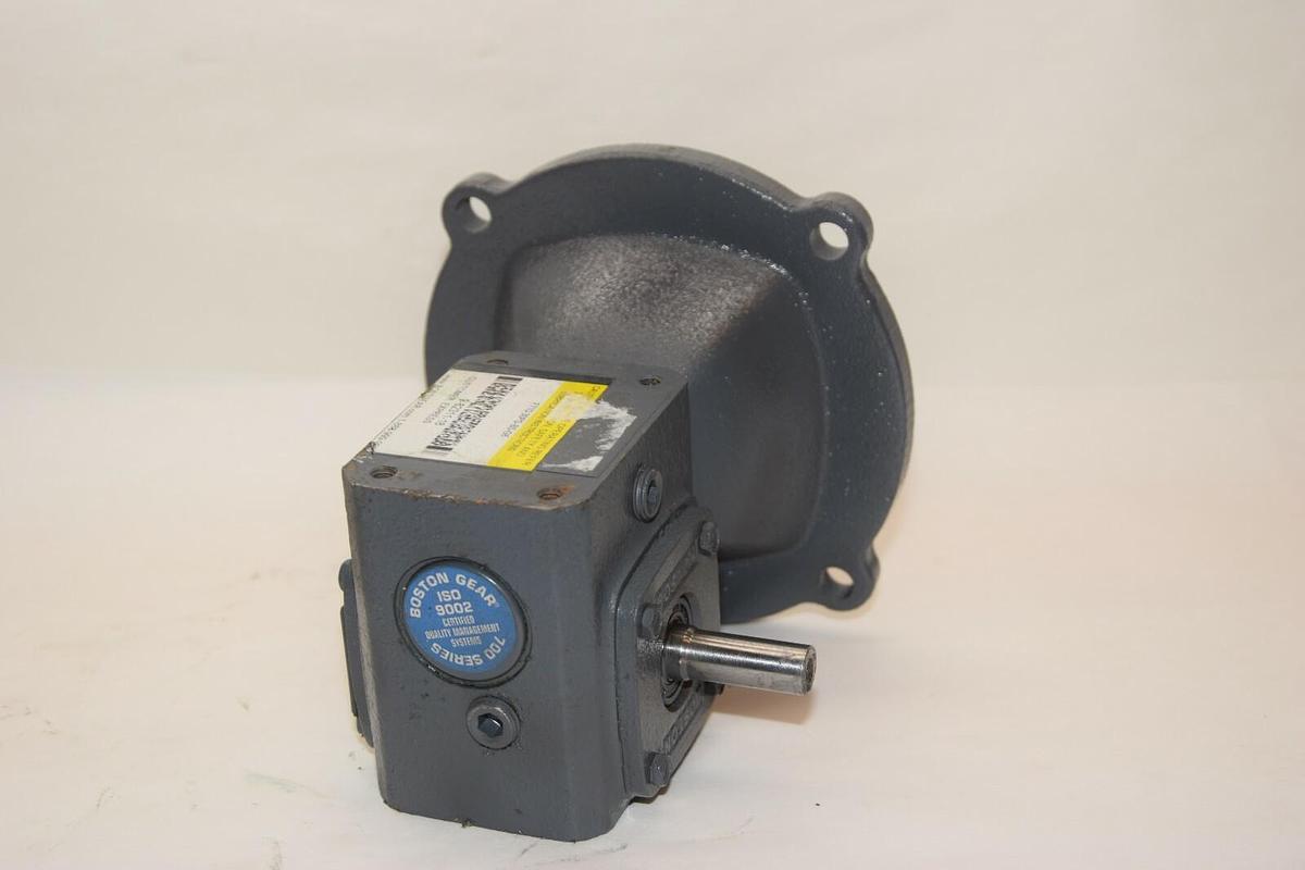(NEW) BOSTON GEAR F710-30PS-B5-G6 30:1 1/2" Shaft Gear Box / Speed Reducer