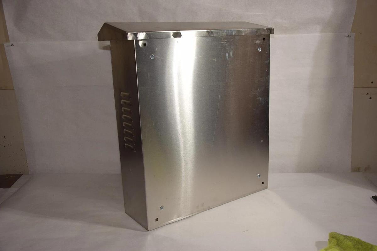 (NEW) GERSIK 304 Outdoor Stainless Electrical Box Enclosure, IP67 Waterproof