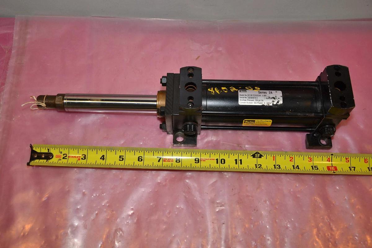 Refurbished PARKER CYLINDER 02.00 C2AUS34A 5.000 02.00C2AUS34A5.000 SER. 2A 250 PSI 250PSI
