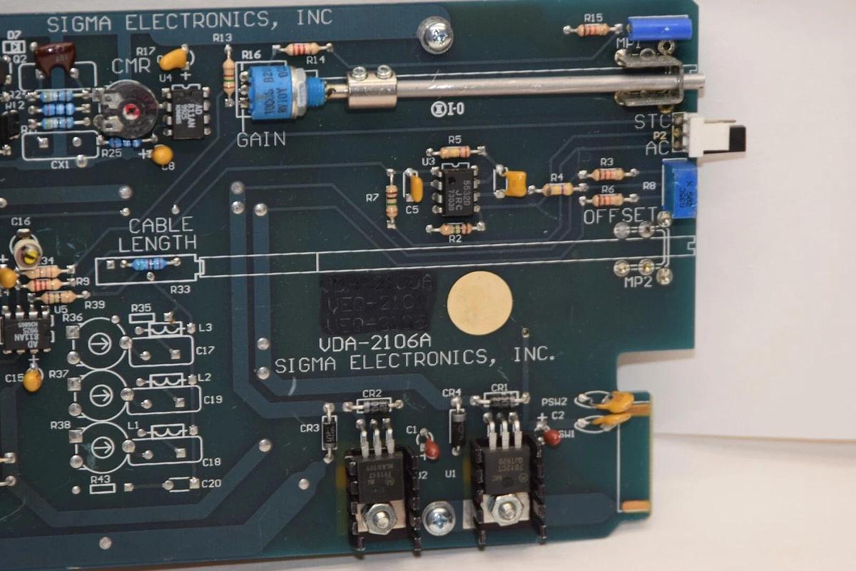 Used SIGMA ELECTRONCIS INC. VDA-2106A Video Distribution Amplifier Card