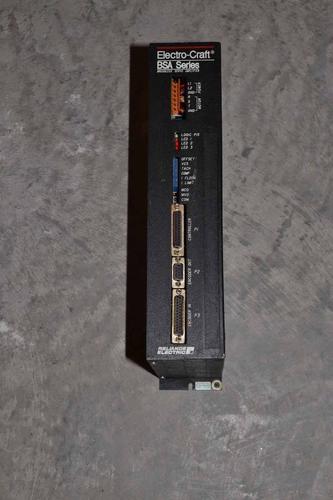 Used Reliance SS-90 Servo Amplifier EC690SAM005 SAM005 Electro-Craft Drive