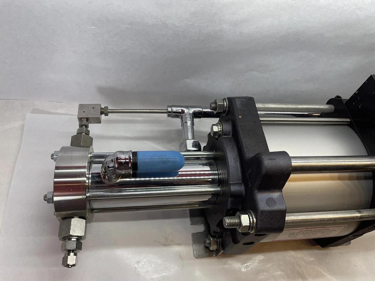 Maxpro Technologies Maximator DLE 15-75-GG-DAD Air Driven Gas Booster  1:75