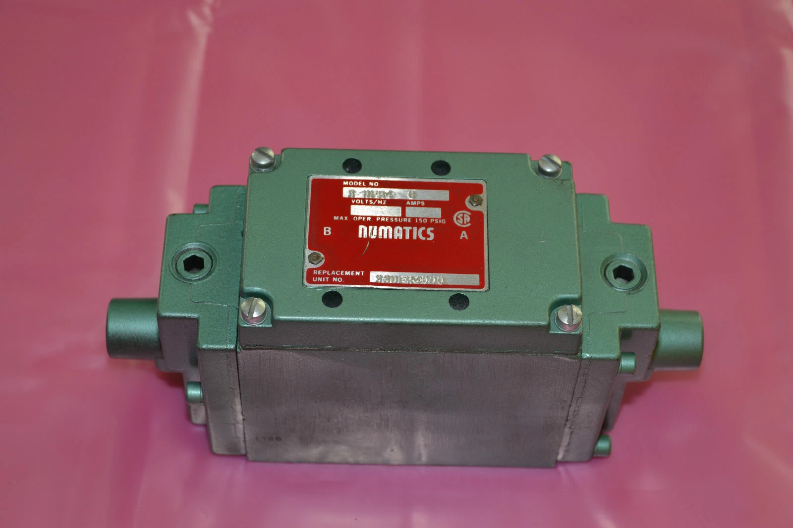 Used NUMATICS VALVE 3DFR40 33DFR4000 150 PSI 150PSI