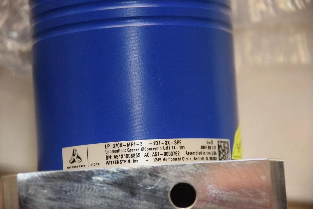 (New) Wittenstein Planetary Gearhead  LP 070X-MF1-3-1D1-3X-SPE   A52 A51-0003765