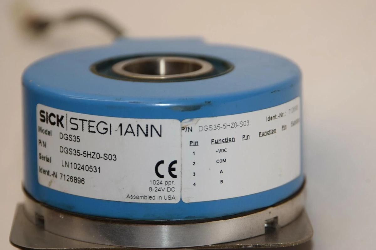 Used Sick Stegmann DGS35 Incremental Encoder DGS35-5HZ0-S03 DGS355HZ0S03