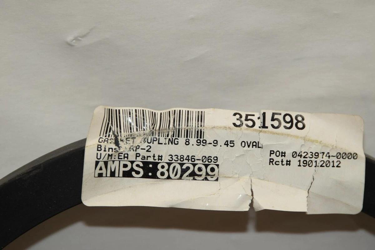 (NEW) Smith-Blair 33846-069 PT33846 8.99-9.45 Oval Gasket Coupling