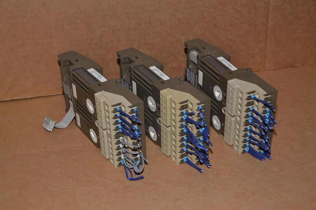 Used (LOT OF 3) SIEMENS SIMATIC S5 6ES5 700-8MA11 BUS MODULE