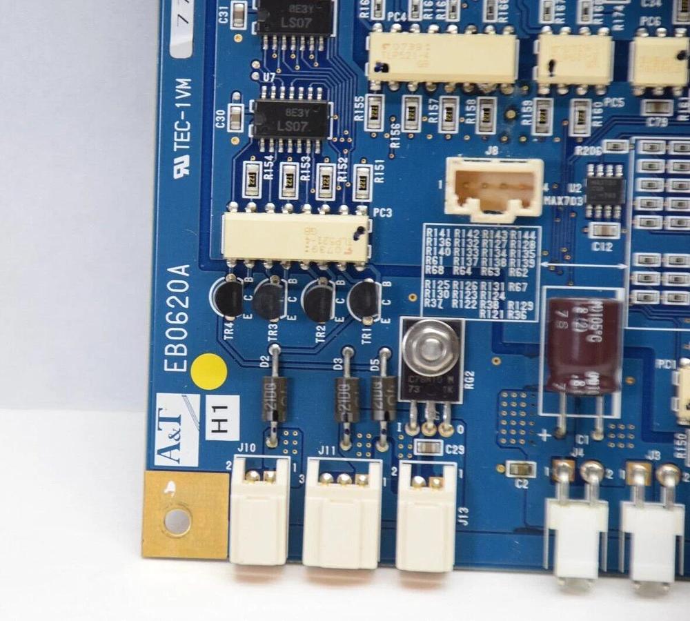 Used A&T TEC-1VM , EB0620A , 77T01158 ELA08 Circuit Board Card