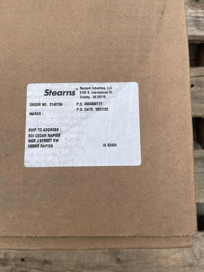 Used (New) STEARNS 1-082-315-00-FQB Motor Brake 10535997, 108231500FQB Brake Assembly