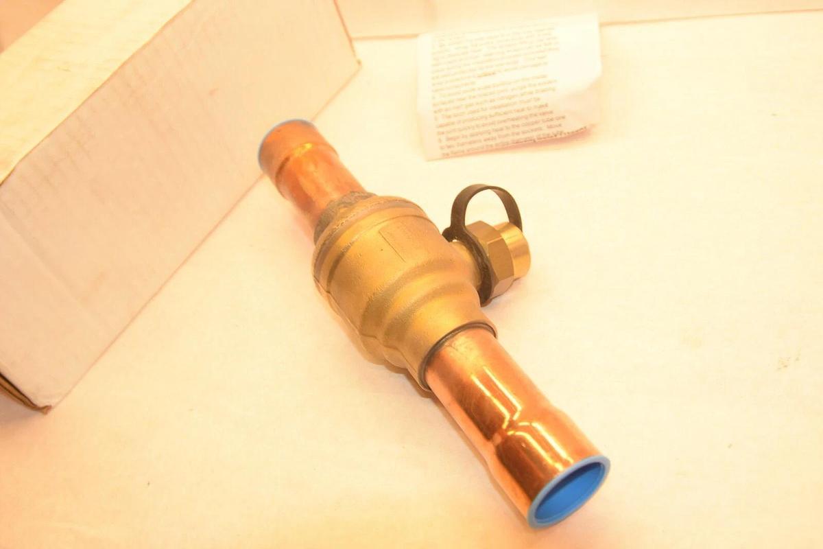 (New) ALCO COPELAND EMERSON ABV11 Refrigeration Ball Valve ABV 11 1-3/8"