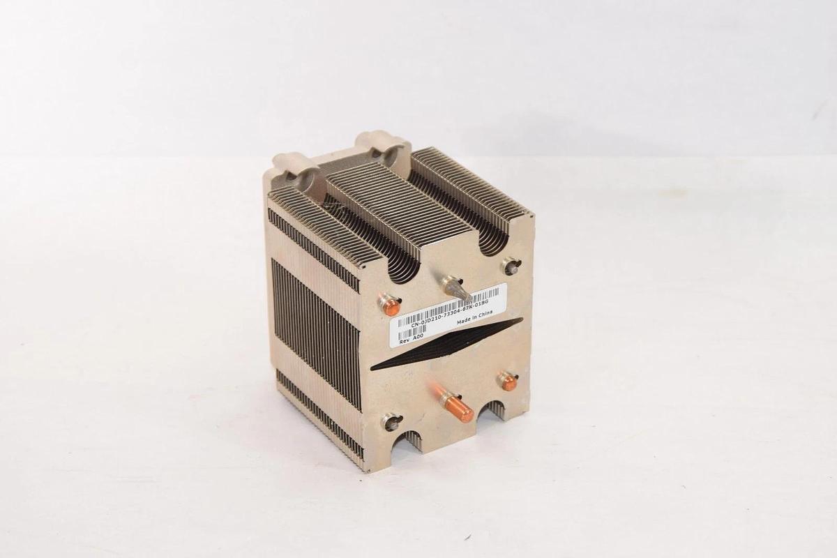 Used CN-0JD210-73304-67K-01BG Rev A00 CPU Aluminum Copper Heatsink