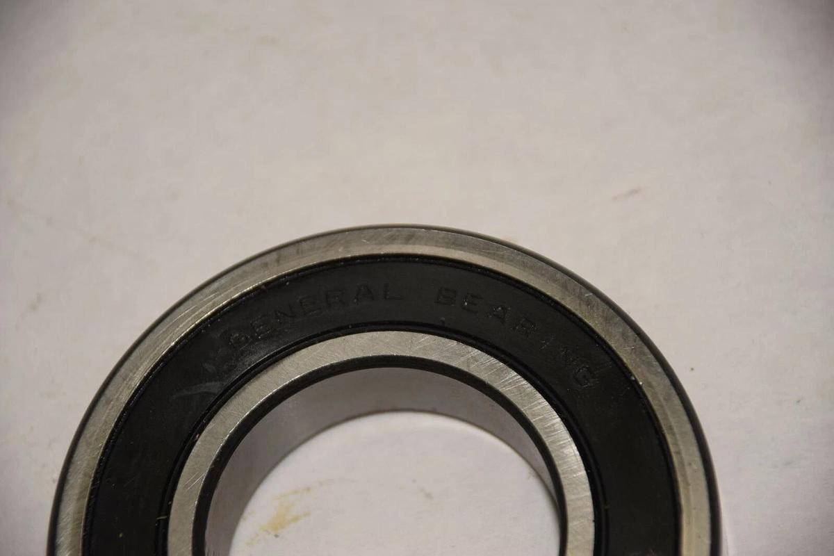 GENERAL BEARING 6209-08 620908 RUBBER SEAL BEARING NEW