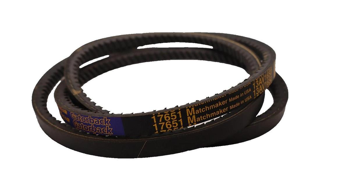 (NEW) DAEWOO / GOODYEAR 4S6209 , 17651 , 13AV1650 Gatorback Cogged V-Belt USA