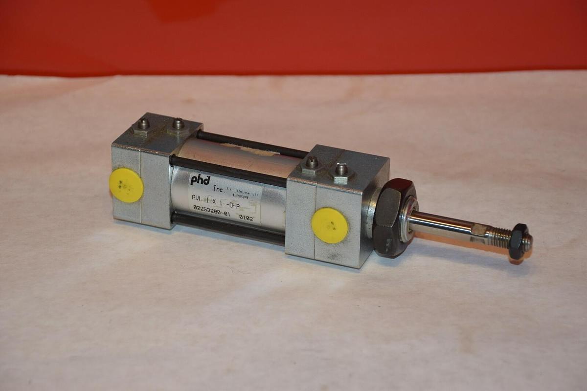 NEW PHD AVL 1 x 1-D-P 02253280-01 1" STROKE PNEUMATIC CYLINDER