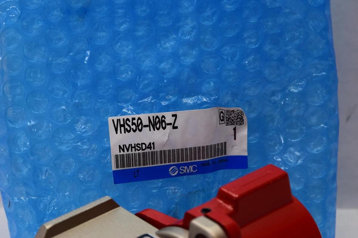 (NEW) SMC VHS50-N06-Z , VHS50N06Z 15-150psi Lockout Hand Valve