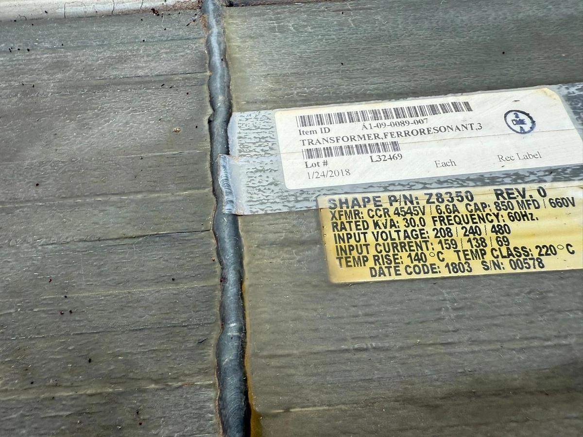 Astronics DME L-828 Constant Current Regulator 1 Phase L-828-6-3-3-1-1-1-1-1-3-1